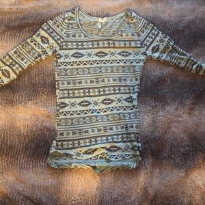 Wildflower long sleeve tee